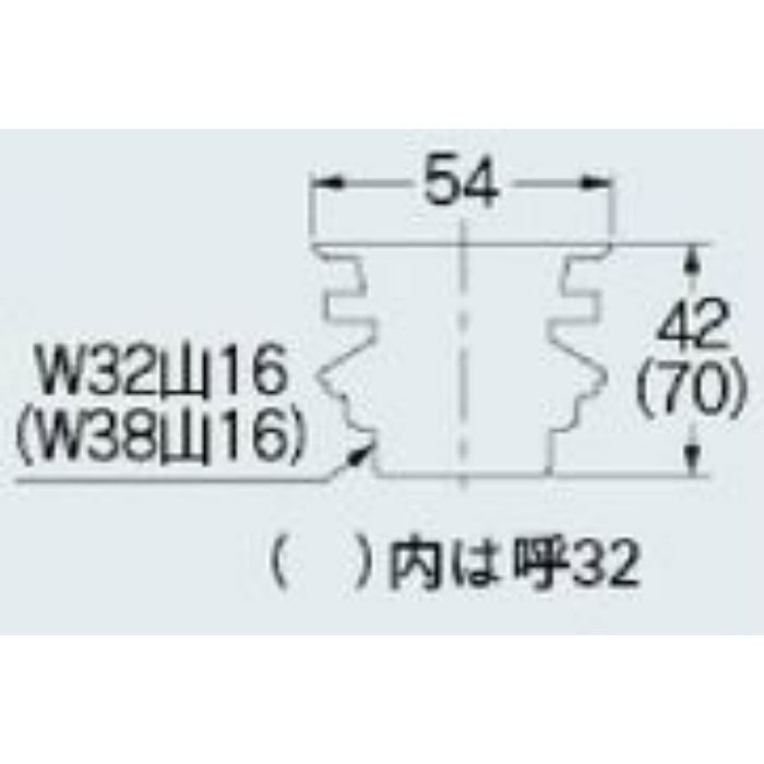495-001-32 丸鉢金物 呼32