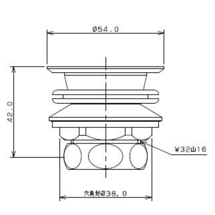 9439 丸鉢金物 呼25