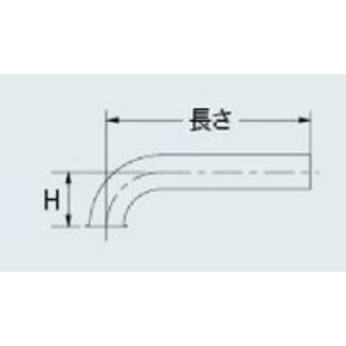 0437-25X200 キセル管 呼25 カクダイ【アウンワークス通販】