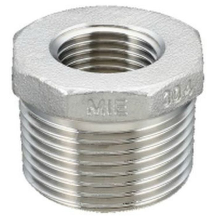 M-304BU SUS304 低圧ネジ込  ブッシング 25A×8A