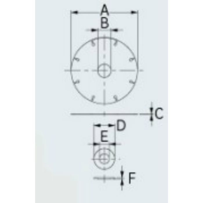 6077-100 ダイヤモンドカッター(塩ビ管用) カクダイ【アウンワークス通販】