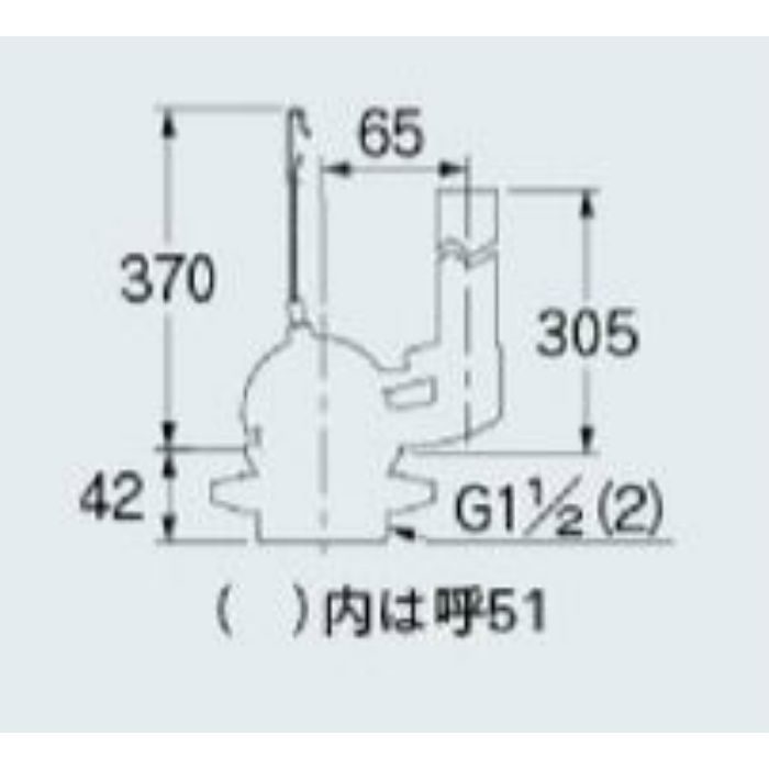 9479 ロータンク排水弁セット(密結用)