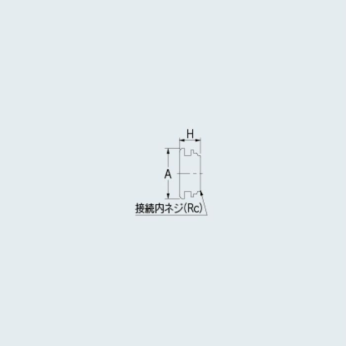 400-505-75 挟込み循環金具 カクダイ【アウンワークス通販】