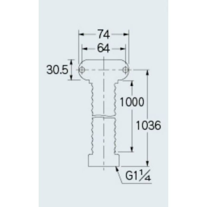 カクダイ オーバーフロー用ホース 30×1.0m 454-530-1 2o9xT8r4OX, 水回り、配管 - centralcampo.com.br