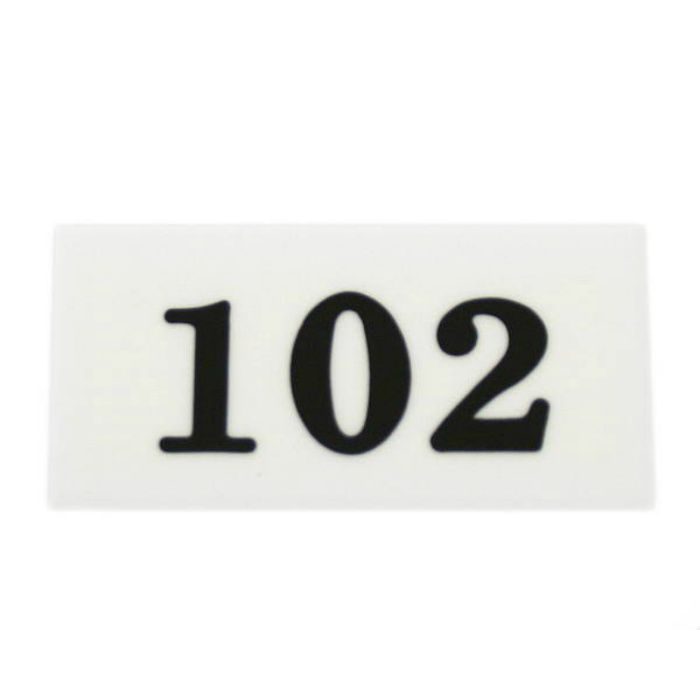 【入荷待ち】UP357-102 サインプレート 部屋番号