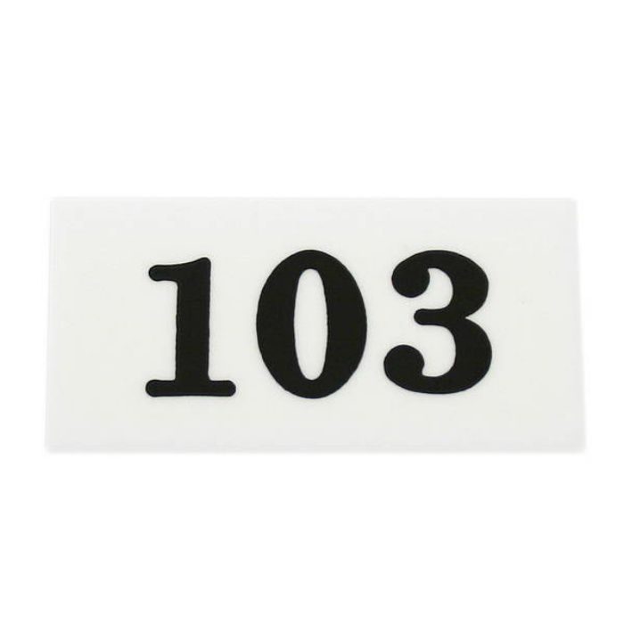 【入荷待ち】UP357-103 サインプレート 部屋番号