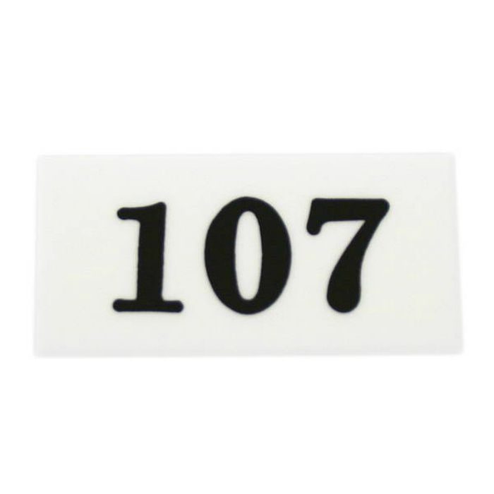 【入荷待ち】UP357-107 サインプレート 部屋番号