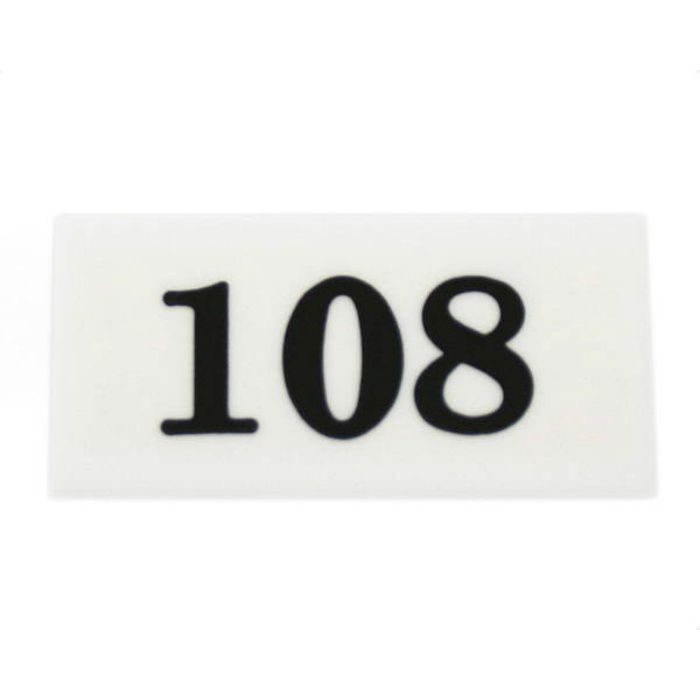 UP357-108 サインプレート 部屋番号