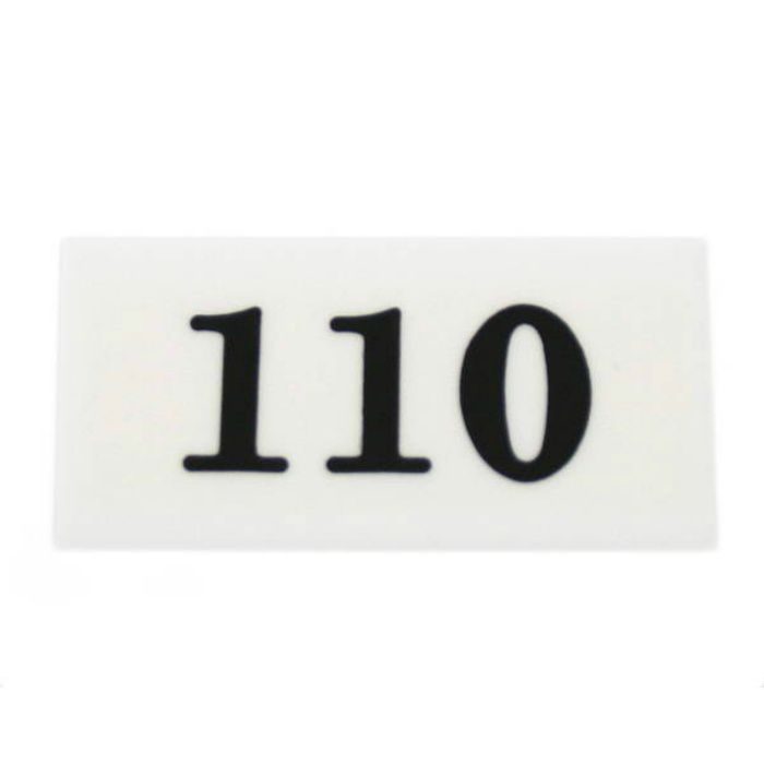 【入荷待ち】UP357-110 サインプレート 部屋番号
