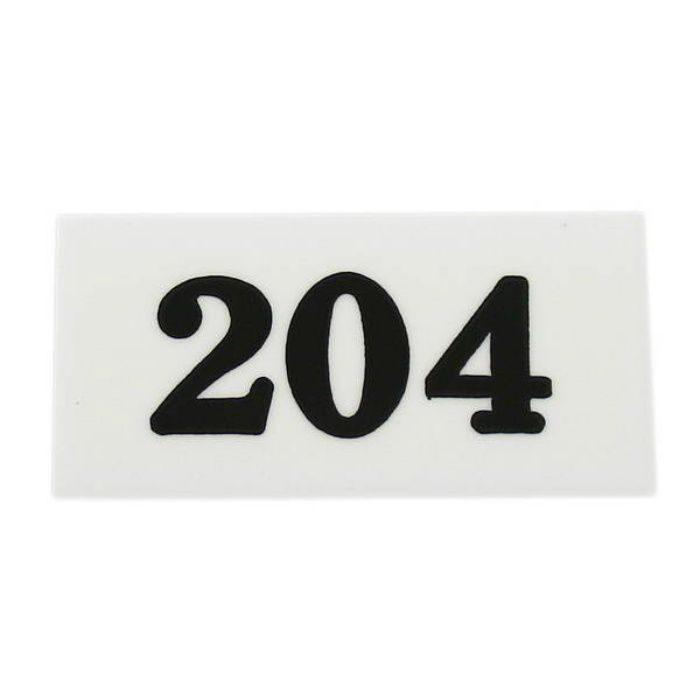 【入荷待ち】UP357-204 サインプレート 部屋番号