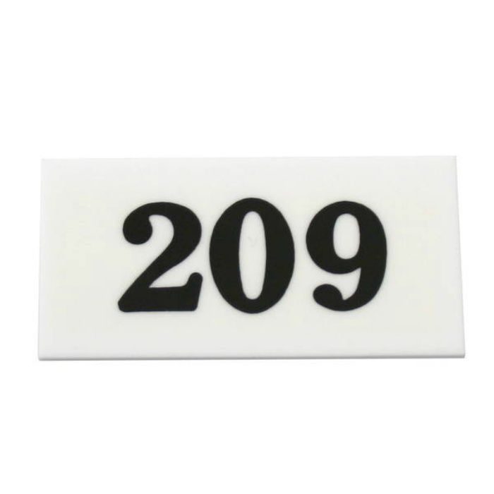【入荷待ち】UP357-209 サインプレート 部屋番号