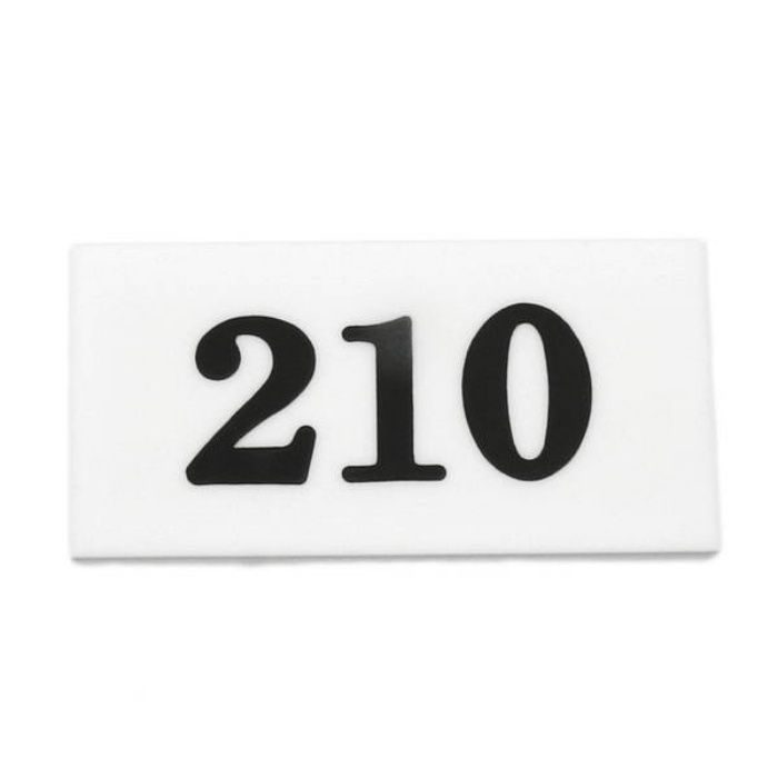【入荷待ち】UP357-210 サインプレート 部屋番号