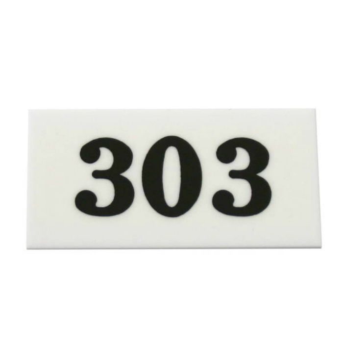 【入荷待ち】UP357-303 サインプレート 部屋番号