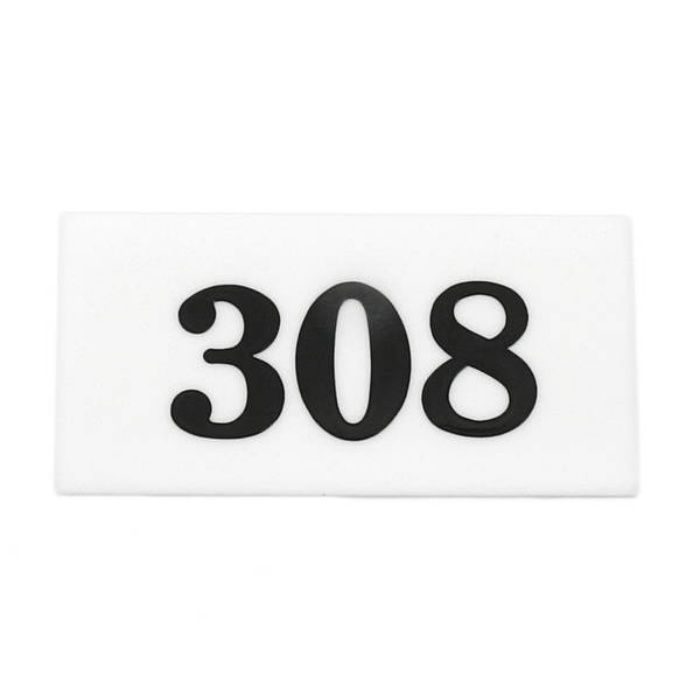 【入荷待ち】UP357-308 サインプレート 部屋番号