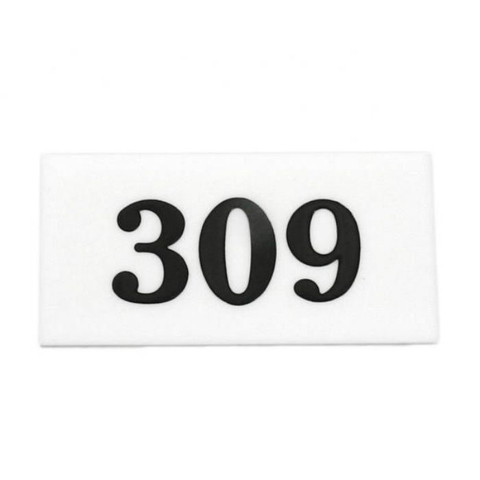 【入荷待ち】UP357-309 サインプレート 部屋番号