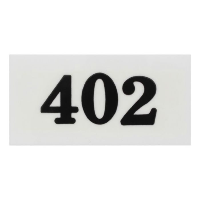 【入荷待ち】UP357-402 サインプレート 部屋番号