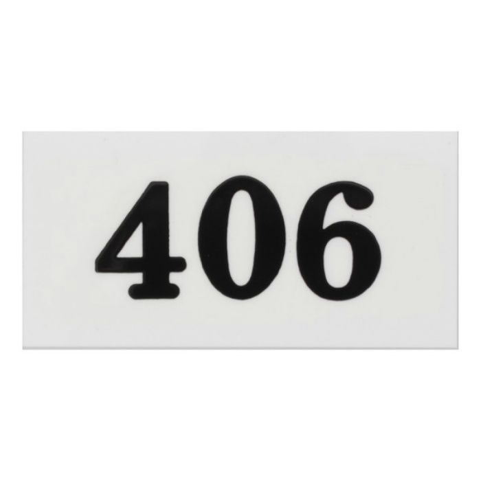 【入荷待ち】UP357-406 サインプレート 部屋番号