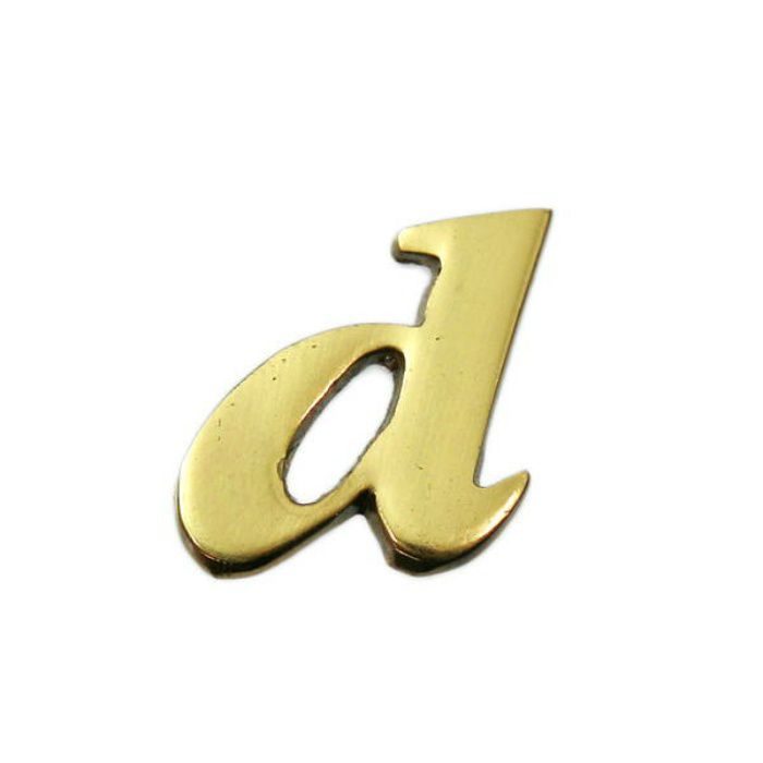 QS20-D BRASS LETTERS（真鍮文字）
