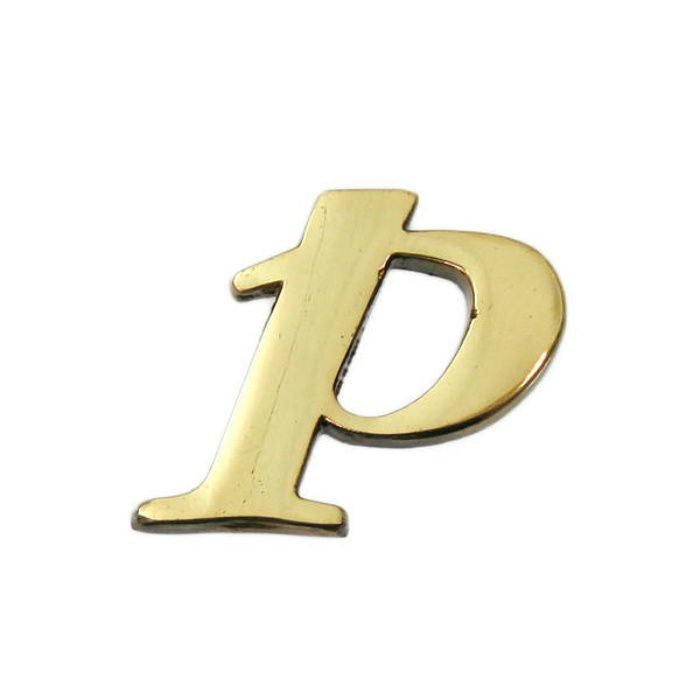 QS20-P BRASS LETTERS（真鍮文字）