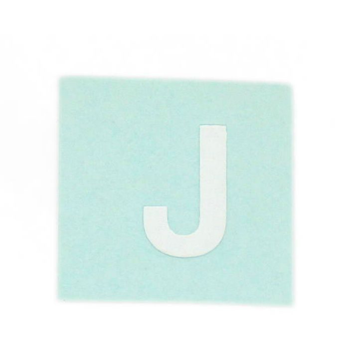 【入荷待ち】CL15W-J キャリエーター（カットシート文字） 白 天地15mm