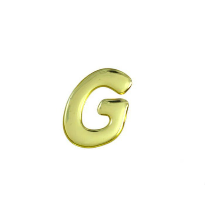 GM35-G クリスタルメタル文字 メタリック文字 ゴールド 天地35mm
