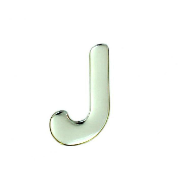SM60-J クリスタルメタル文字 メタリック文字 シルバー 天地60mm
