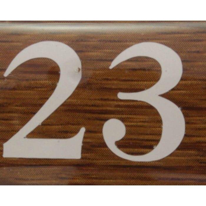 【入荷待ち】BJ24-23 クリスタルサイン テーブルナンバー オーク