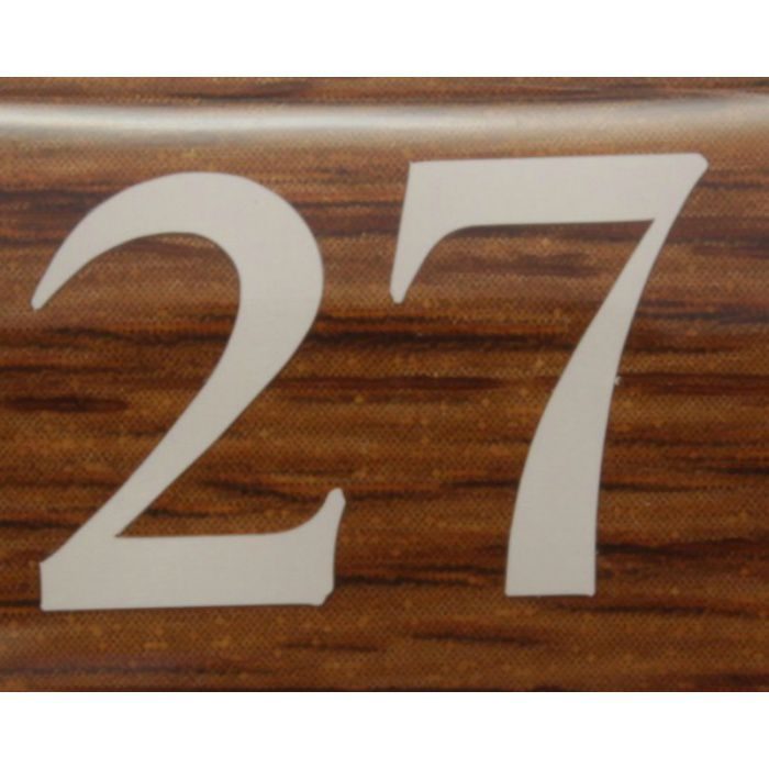 【入荷待ち】BJ24-27 クリスタルサイン テーブルナンバー オーク