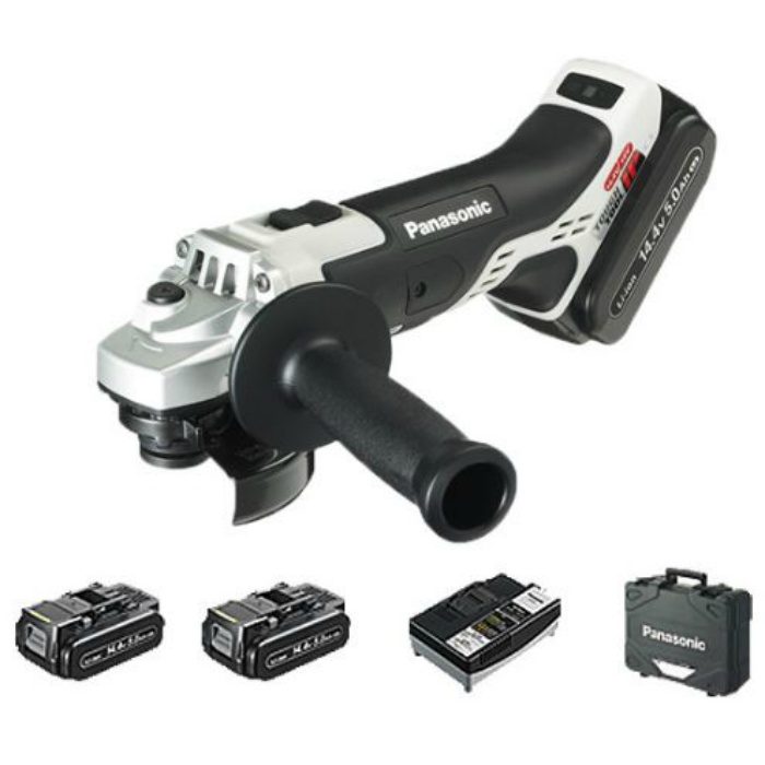 EZ46A1LJ2F-H 充電ディスクグラインダー100 φ100mm　14.4V　5.0Ah 電池セット品 グレー