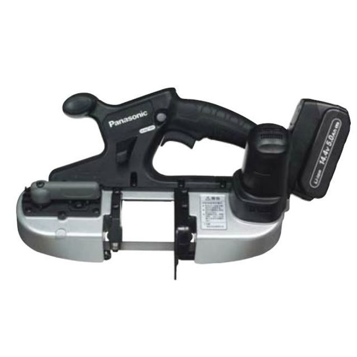 EZ45A5LJ2F-B 充電デュアルバンドソー 14.4V　5.0Ah 電池セット品 黒