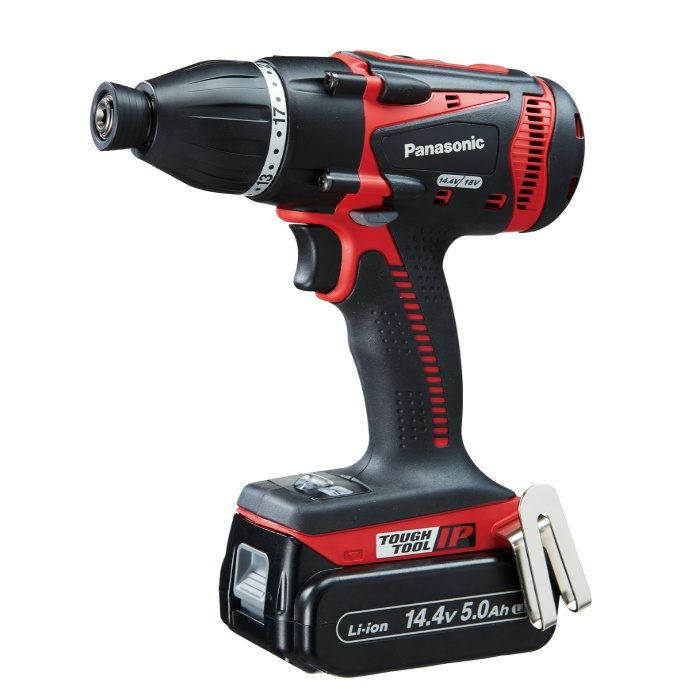 EZ75A9LJ2F-R 充電マルチインパクトドライバー 14.4V　5.0Ah 電池セット品 赤