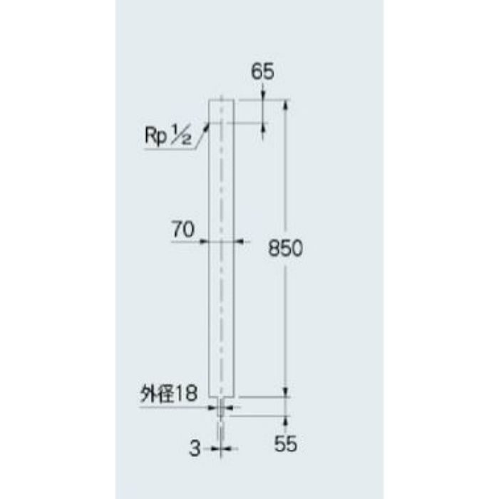 624-151 水栓柱 人研ぎ･ｶﾅﾘﾔ石
