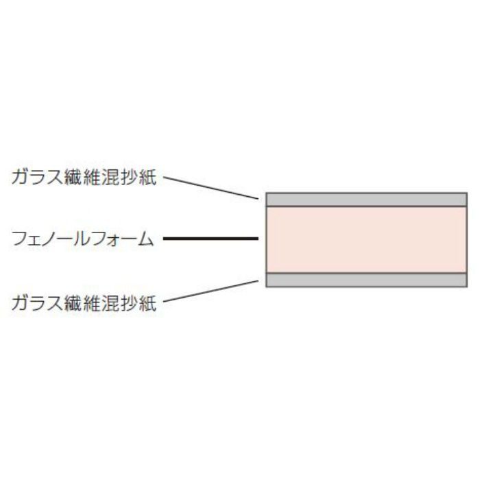 JL635W フェノバボードJ カット品 3.5寸大引間 63×804×1820mm