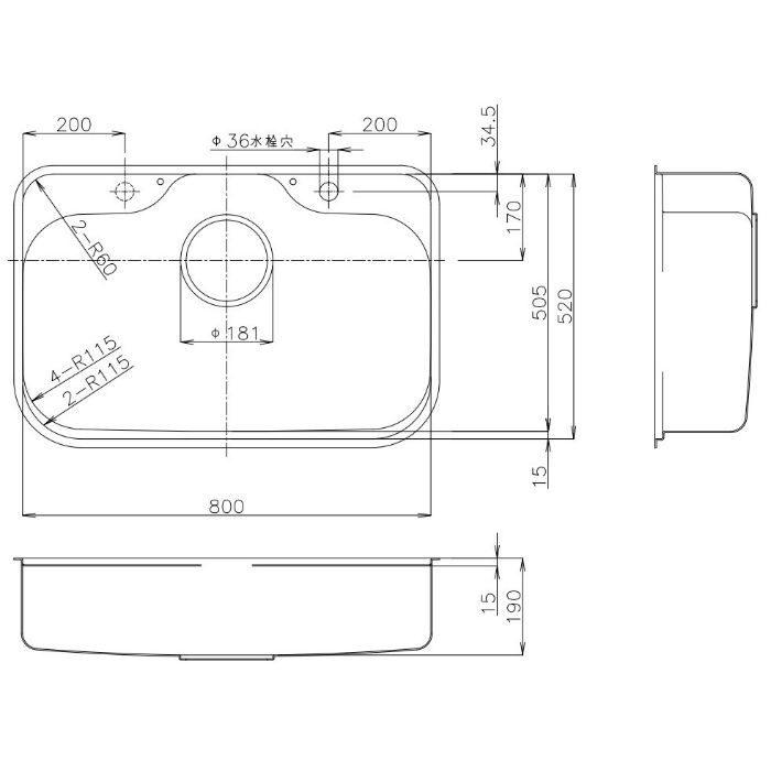 N800BIA アドバンスシンク 静音なし