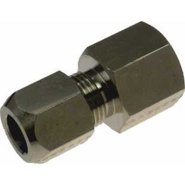IVL-PC-7103G-BS I VALUE リング式銅管継手(黄銅)圧力計ユニオン(G) 6×3/8