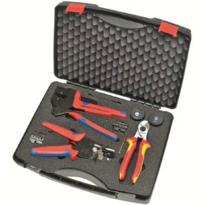 9791-01 KNIPEX ソーラー工具セット 3点セット