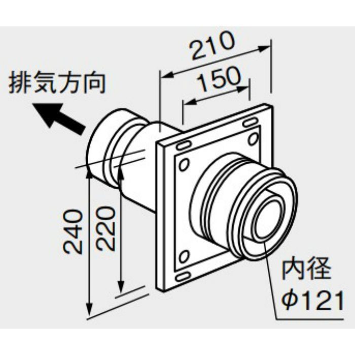 700244 FF-120トップ 400型 ノーリツ【アウンワークス通販】