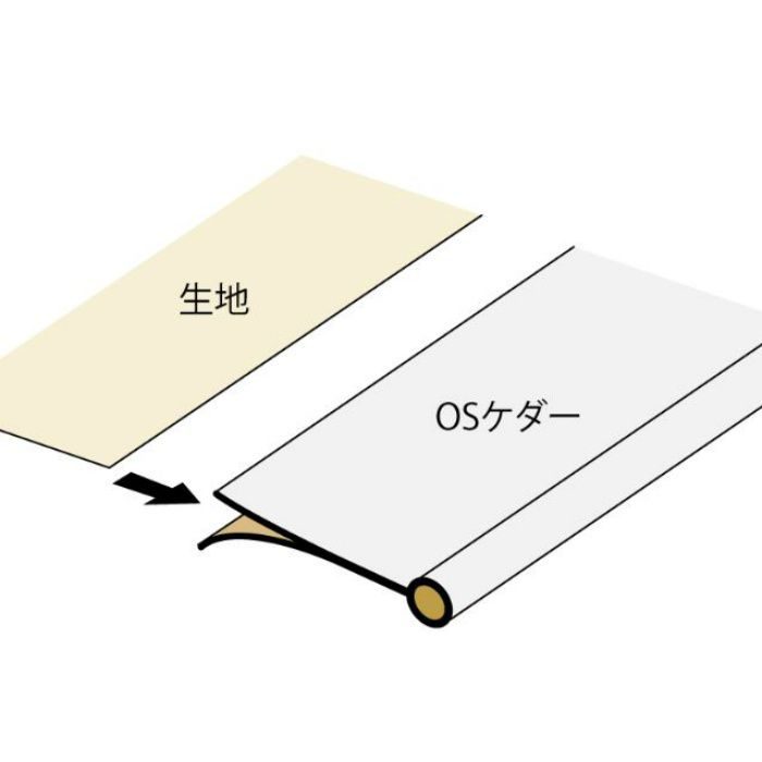81T65 OSケダー 12φ ホワイト 岡田装飾金物【アウンワークス通販】