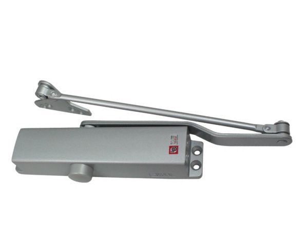 BLS-3P ドアクローザ BLシリーズ パラレル型 ストップ付(外装式) シルバー