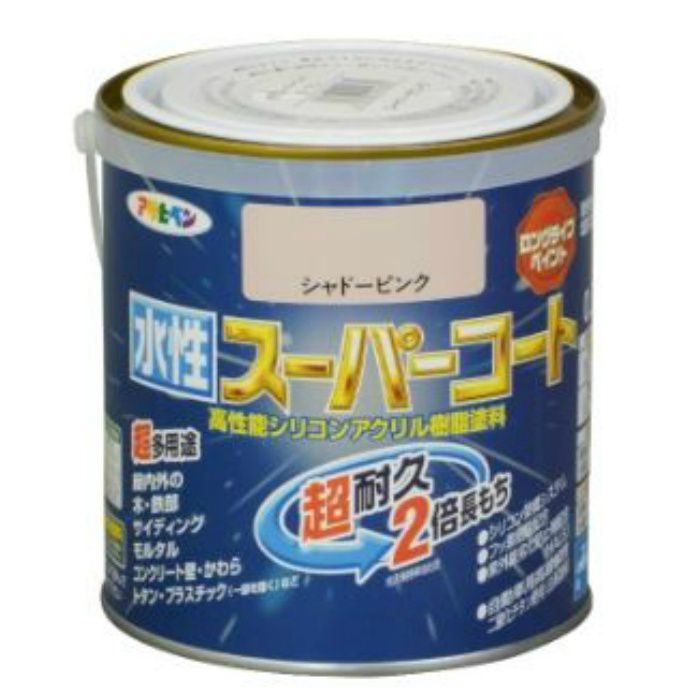 水性スーパーコート 0.7L シャドーピンク 6缶/ケース