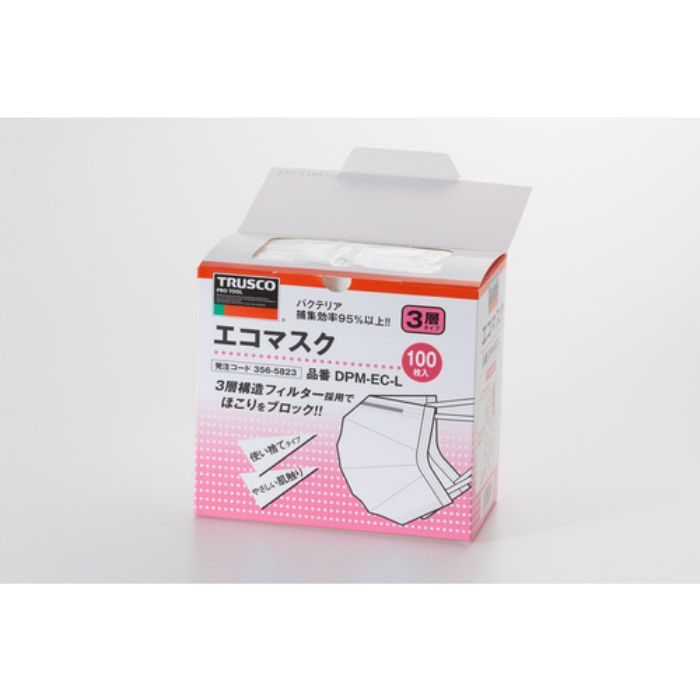 DPM-EC-L TRUSCO エコマスク 100枚入