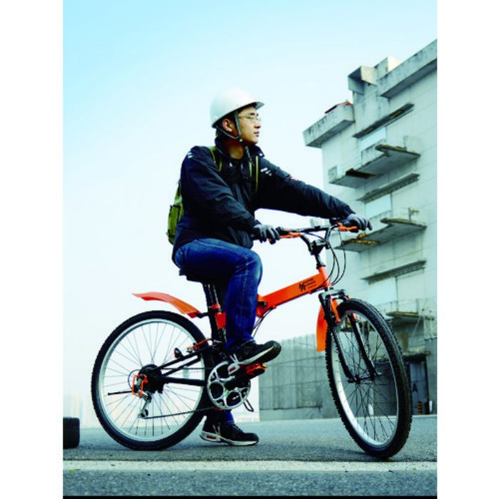 TRUSCO 構内・災害時用ノーパンク自転車 