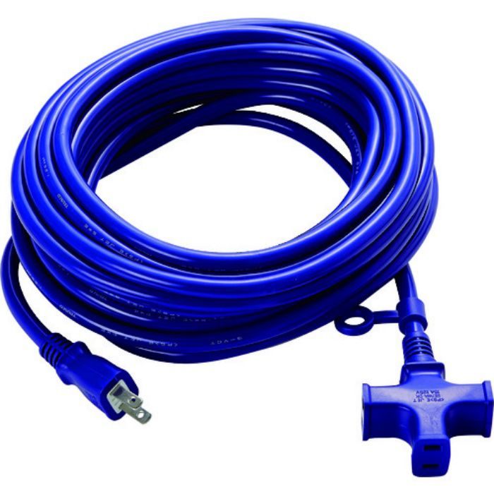 TKC15-103PSVI TRUSCO ソフトタイプ延長コード 3個口 10m バイオレット