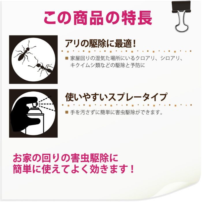 アリ退治スプレー 300ml