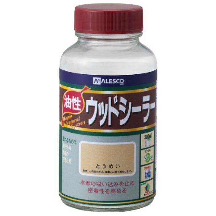 ウッドシーラー 300ml とうめい 油性 カンペハピオ【アウンワークス通販】