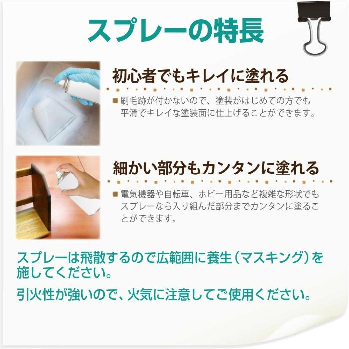 蛍光スプレー 100ml 蛍光オレンジ 油性つやけし