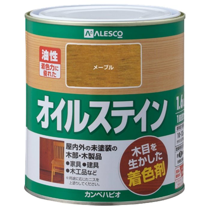 オイルステインA 1.6L メープル 油性