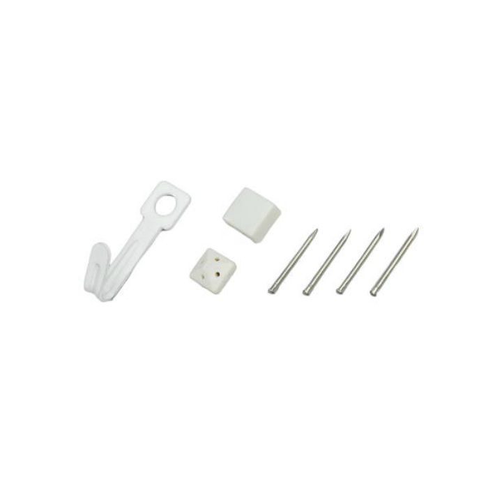 KSBF-10 石膏ボード用フック 角キャップ・白色タイプ 2個入