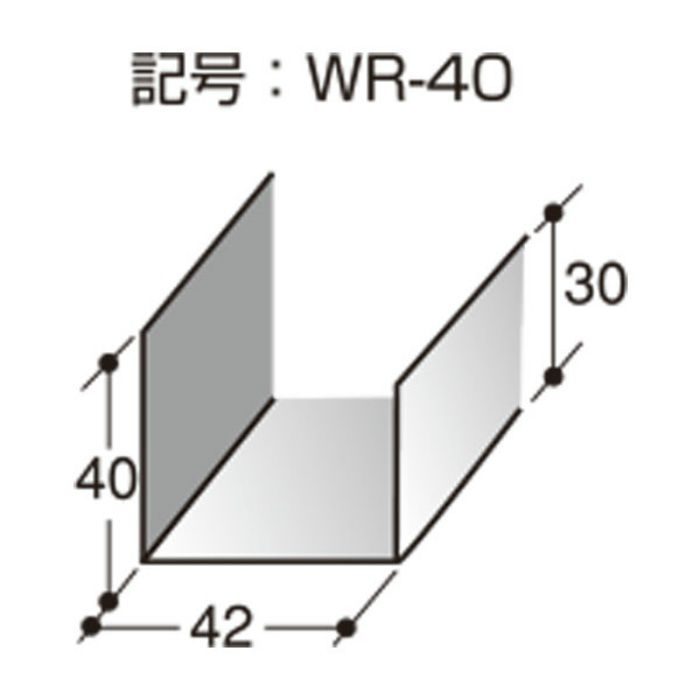一般材 ランナー40 3m 【関東限定】