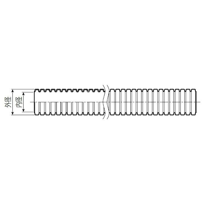 PT2-13-B4 RMモール付属品 プロテクトチューブ ブルー